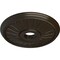 Ekena Millwork Berkshire Ceiling Medallion (Canopies up to 6 3/8"), 20 1/8"OD x 3 7/8"ID x 1 7/8"P, Stone Hearth CM20BE1SHF - alternate 4